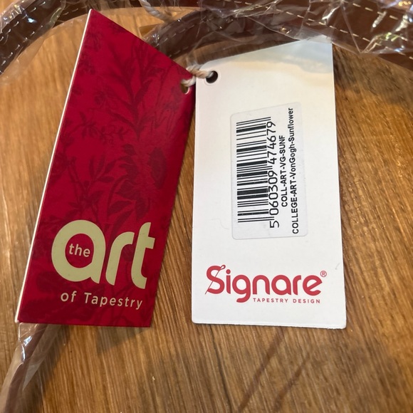 Signare Van Gogh Sunflower Tapestry Tote Pocketbook NWT - Picture 5 of 8